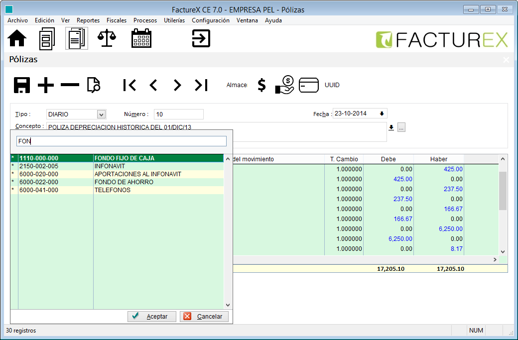 Datos fiscales