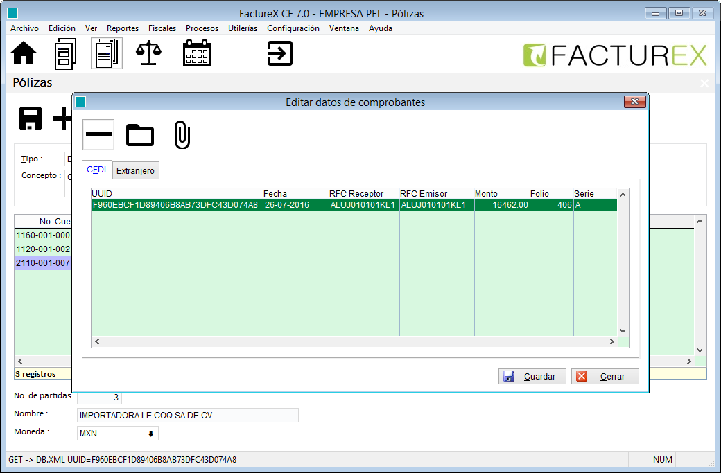 Datos fiscales